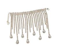 Wine Bottle Decorations, Adjustable Design, 1piece, Bottle Tassel Veil, Adjustable Wine Charm, Reusable Accessory, For Wedding Valentine's Party Celebration Birthday