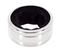 Wine Bottle Drip Ring - Stainless Steel Collar with Felt Lining - by Trixes