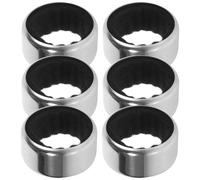 Wine Bottle Drip Stop Collars Stainless Steel 6pcs