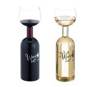 Wine bottle glass 750 ml transparent wine glass bottle novelty wine decanter