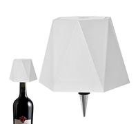 Wine Bottle LED Light Wireless Bottle Lamp Bottle Lamp Shade - 3 Colors Stepless Dimming Liquor Bottle Lamp, Breathing Light Mode Touch Cordless Table Lamp, Rechargeable, Embedded