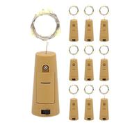 Wine Bottle Lights, Wine Bottle Lights with Cork | 10 Pack Wine Bottle Cork Lights with 20 LED | Fairy String Lights, Wine Bottle Stoppers with 20 LEDs