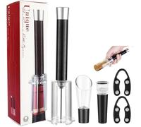 Wine Bottle Opener, Air Pressure Pump Wine Bottle Opener Set with Foil Cutter, Cork Remover Corkscrew Wine Opener,Quick Bottle Opening for Home Party Wedding, Great Gift for Wine Lovers