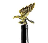 Wine Bottle Pourer - Eagle Shaped Metal Pourer, Drip Free Universal Liquor Dispenser, Aerating Tool to Control the Pouring of Wine and Spirits, Elegant Bar Accessories for Wine