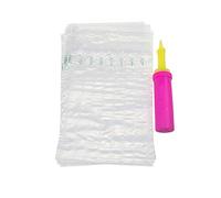 Wine Bottle Protector 24 Pack Anti-schock Glass Bottles Packaging Bags for Safe Shipping with Reusable Pump