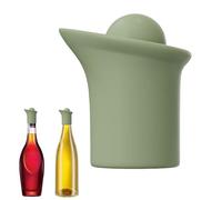 Wine Bottle Stopper and Pourer, Corks for Wine Bottles with Spout, Silicone Sealing Corks for Vinegar Oil Beer Storage