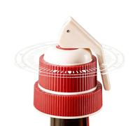 Wine Bottle Stopper, Beverage Preserver, Drinkware with Time Tracker, Cork Closure, Kitchen Tool for Entertaining Home Bar, Party Trimmings for Family Gatherings Dinner Parties Wine Fresh