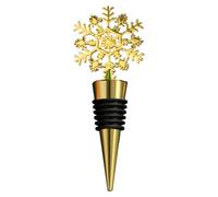 Wine Bottle Stopper - Bottle Stopper for Wine | Zinc Alloy with Snowflake Style, Cork Topper, Champagne Beer Saver, Gift Idea for Men, Home, Restaurant, Celebration, 4.25 X 1.57 Inches