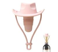 Wine Bottle Stopper, Silicone Sealed Wine Stopper, Cowboy Hat Wine Bottle Stopper, Hat Shaped Wine Stoppers, Funny Kitchen Gadgets Wine Accessories