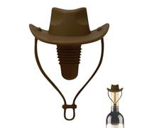 Wine Bottle Stopper, Silicone Sealed Wine Stopper, Cowboy Hat Wine Bottle Stopper, Hat Shaped Wine Stoppers, Funny Kitchen Gadgets Wine Accessories