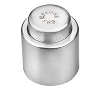 Wine Bottle Stopper Stainless Steel Fresh Keeping Champagne Sealer Resealable Leak-Proof Cap, Champagne, 1 Piece Champagne Stopper