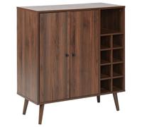 Wine Cabinet TULLAMORE Dark Brown