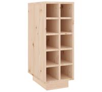 Wine Cabinet Wooden Wine Rack Drinks Whisky Cabinet Solid Wood Pine vidaXL