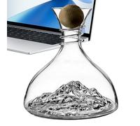 Wine Carafe with Cap - 1800ml Serving Utensils - Household Beverages Decanter - Suitable For Home Restaurant Collectors Dinner Party Tasting Event Wedding Bartenders Bars Hotels Clubs And The Ee