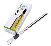Wine Chiller, 3-in-1 Stainless Steel Wine Bottle Cooler Stick - Rapid Iceless Wine Chilling Rod with Aerator and Pourer - The Best Wine Accessories Gift