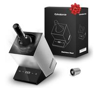 Wine Chiller Electric,Cobalance Wine Chillers Bucket for 750ml Red & White Wine or Some Champagne,Stainless Steel Single Bottle Iceless Wine Cooler,Kitchen Bar RV Wine Accessory,Gift for Wine Lovers