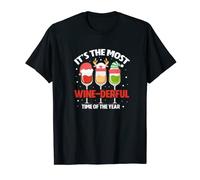 Wine Christmas It's The Most Wine-derful Time of the Year T-Shirt