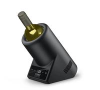 Wine Cooler by Caso Design - Vinocase, Black, LED Display, Quiet, Freestanding