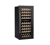 Klarstein Vinsider 59.2cm 79 Bottles Built-In Dual Zone Wine Cooler Black
