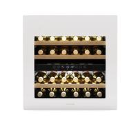 Wine Cooler Drinks Fridge 2 Zone Refrigerator Bar Chiller 36 Bottles LED Touch