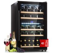 Barossa 40 Duo Wine Fridge 2 Zones 41 Bottles Glass Door Touch LED
