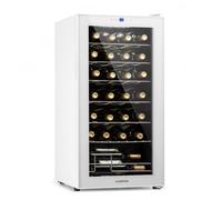 Wine Cooler Drinks Fridge Glass Door Beverage Bar Fridge Wine Chiller 28 Bottles [EEK: G]
