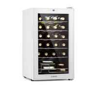 Wine Cooler Drinks Fridge Wine Fridge Glass Door Home Wine Chiller 24 Bottles [EEK: G]