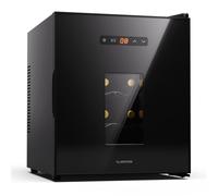 Klarstein Silent Vino 51cm 16 Bottles Freestanding Wine Fridge Black