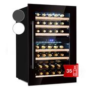 Vinsider 41 Built-in Duo Onyx built-in wine cooler 41 bottles 2 zones