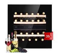 Rhône 25 Duo wine cooler compression cooling 2 zones 75 litres / 25 bottles