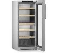 Wine Cooler Liebherr WPsd4652 - Silver 272L - 107 Bottles - F energy
