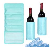 Wine Cooler Sleeve, Wine Bottle Chiller Sleeve, Adjustable Gel Wine Cooler Fits All Bottle Sizes | Keep Wine Cold for Hours | Perfect for Red & White Wine, Champagne, and MoreTequila, Cooler