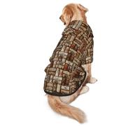 Wine Cork Print Dog Hoodie For Medium To Large Dogs, Warm, Soft, Breathable Sweatshirt, Easy To Wear Jumper For Winter And Fall, Pet Coat Pullover