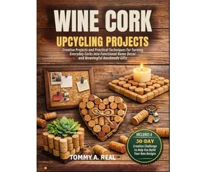 WINE CORK UPCYCLING PROJECTS: Creative Projects and Practical Techniques for Turning Everyday Corks into Functional Home Decor and Meaningful Handmade Gifts