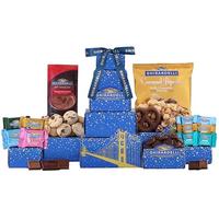 Wine Country Gift Baskets Happy Spring Ghirardelli Chocolate Gift Tower, 2 Pound|11 Piece Set