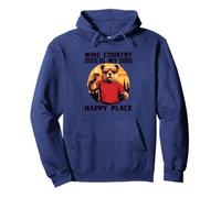 Wine Country is my Happy Place Costume Pullover Hoodie