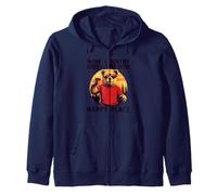 Wine Country is my Happy Place Costume Zip Hoodie