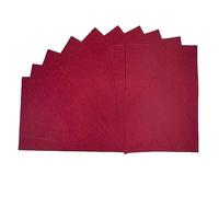 Wine Craft Felt Fabric Premium Material for Art Sewing Festive Decorations DIY Art Decor Table wear | A4 Felt Sheets, (Pack of 10)