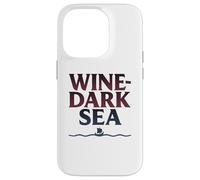 Wine Dark Sea Homer Greek Epic Poetry Sailing Case for iPhone 14 Pro