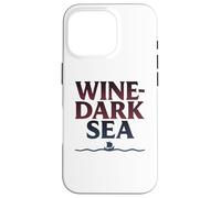 Wine Dark Sea Homer Greek Epic Poetry Sailing Case for iPhone 16 Pro