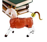 Wine Decanter - 1000 ml Animal Dispenser - Whisky Bottle with Horse Design, for Boyfriends and Husbands, Artistic Design, The Whisky Decanter for Couples Lovers