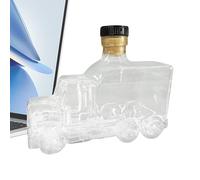 Wine Decanter - 375ml Champagne Container | Bourbon Whiskey Pourer Half Truck with Stopper for Home, Kitchen, Bar, Brunch, Parties, Birthdays