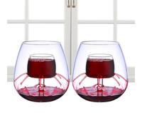 Wine Decanter Glass,Aerating Decanter Set - Wine Glass with Built-in Insufflator Set for Red, Tea, Coffee, Juice, Fruit Tea