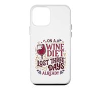 Wine Diet Lost Three Days Wine Lover Vino Fan Case for iPhone 12 mini
