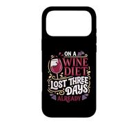 Wine Diet Lost Three Days Wine Lover Vino Fan Case for iPhone 17 Pro Max
