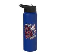 Wine Diet Lost Three Days Wine Lover Vino Fan Stainless Steel Insulated Water Bottle