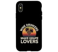 Wine Drinkers Make Grape Lovers Influence Drink ||- Case for iPhone X/XS