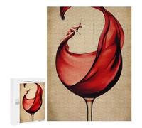 Wine Empire Art Jigsaw Puzzle, 500 PCS, for Adult Puzzle Fans, A Creative Way to Unwind after A Busy Day, for Cosy Nights