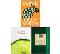WINE Everything You Need to Know, 101 Gins To Try Before You Die & Gin The Manual 3 Books Collection Set