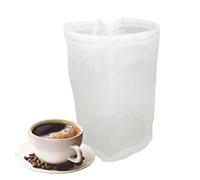 Wine filter bag - Reusable bag strainer,Durable washable tea filter bags stay odorless and useful for a long time